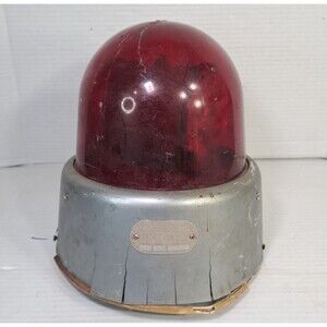 Vintage Federal 173-D Glass Dome Light Display Collectible Industrial Decor 10"